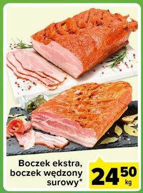 Carrefour Express Boczek wędzony oferta