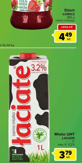 Carrefour Express Mleko 3.2% łaciate oferta