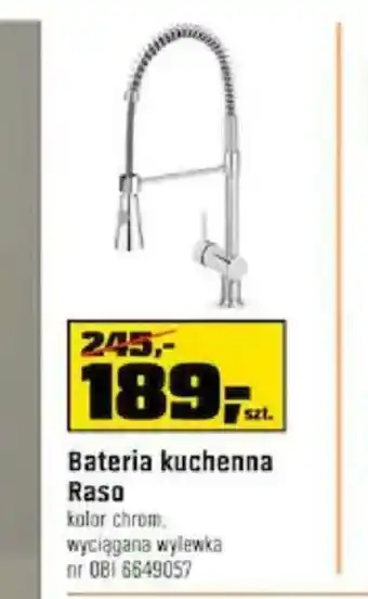 OBI Bateria kuchenna Raso oferta