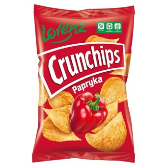 Topaz Crunchips chipsy ziemniaczane papryka 140 g oferta