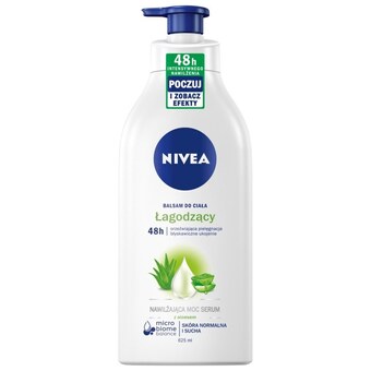 Vica Nivea łagodzący balsam do ciała nawilżająca moc serum z aloesem 625 ml oferta