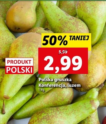 Lidl Gruszka oferta