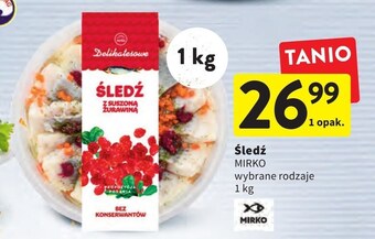 Intermarche Śledzie mirko oferta