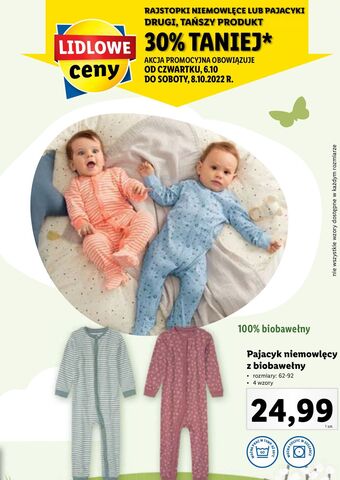 Lidl Pajacyk 62-92 lupilu oferta