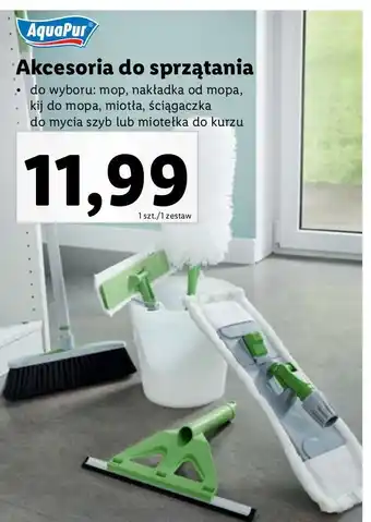 Lidl Ściągaczka do wody aquapur oferta