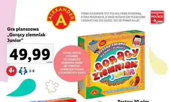 Lidl Gra gorący ziemniak junior alexander oferta