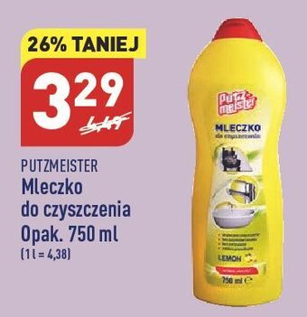 ALDI Mleczko do czyszczenia lemon putzmeister oferta