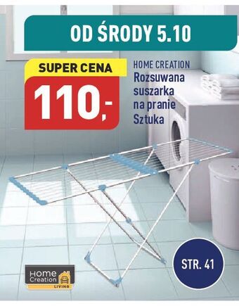 ALDI Suszarka rozsuwana home creation oferta