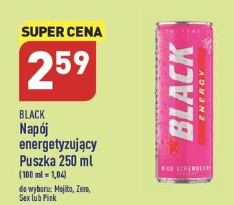 ALDI Napój energetyczny sex energy black energy oferta