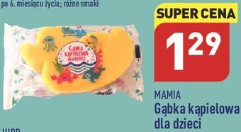 Gąbka kąpielowa dla dzieci mamia