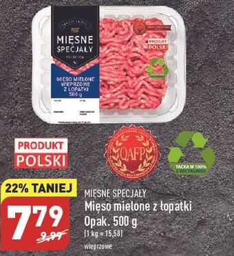 ALDI Mięso mielone z łopatki mięsne specjały zawsze świeże (aldi) oferta