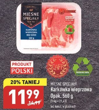 ALDI Karkówka wieprzowa mięsne specjały zawsze świeże (aldi) oferta