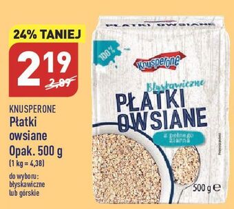 ALDI Płatki owsiane błyskawiczne knusperone oferta