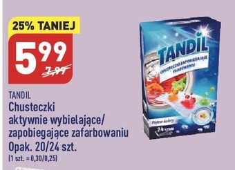 ALDI Chusteczki zapobiegające farbowaniu tandil oferta