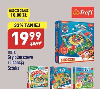 ALDI Gra skoczki rodzina treflików trefl oferta