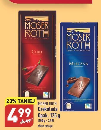 Czekolada mleczna moser roth
