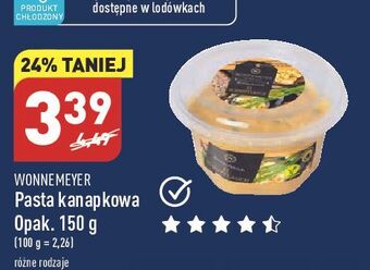 ALDI Pasta kanapkowa antipasti wonnemeyer feinkost oferta