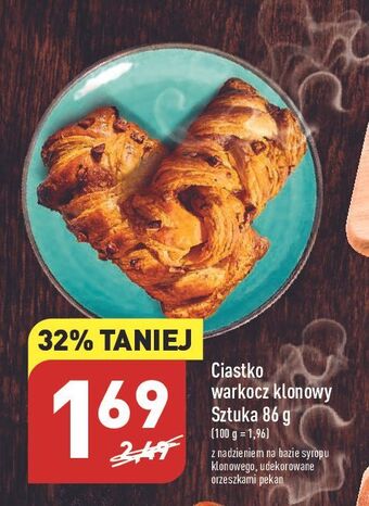ALDI Ciastko warkocz klonowy oferta