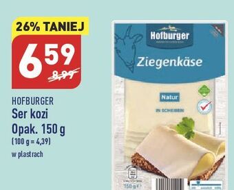 ALDI Ser kozi naturalny hofburger oferta