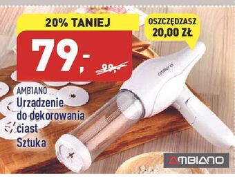ALDI Urządzenie do dekorowania ciast ambiano oferta