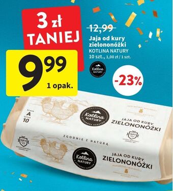 Intermarche Jaja od kury zielononóżki kotlina natury oferta