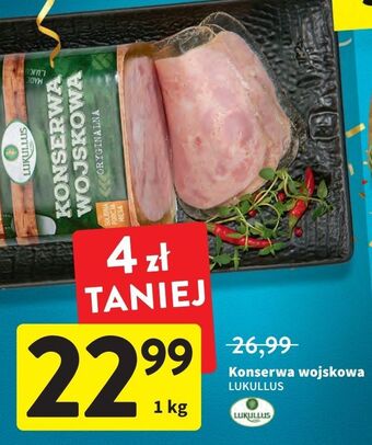 Intermarche Konserwa wojskowa lukullus oferta