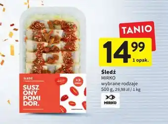 Intermarche Krajanka śledziowa z suszonymi pomidorami mirko oferta