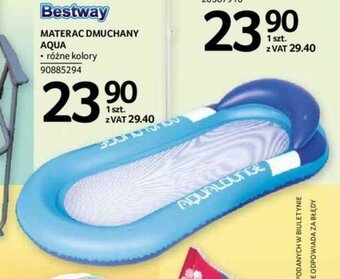 Selgros Materac dmuchany oferta