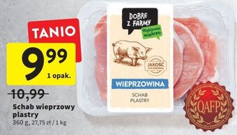Intermarche Schab wieprzowy plastry intermarche dobre z farmy oferta