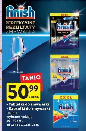 Tabletki do zmywarek regular finish quantum ultimate