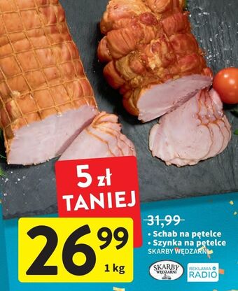 Intermarche Szynka na pętelce skarby wędzarni oferta