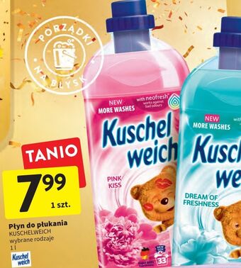 Intermarche Płyn do płukania niebieski kuschelweich oferta