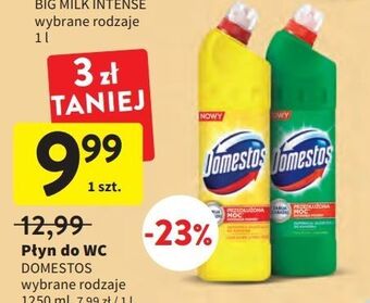 Intermarche Płyn do wc pine domestos oferta