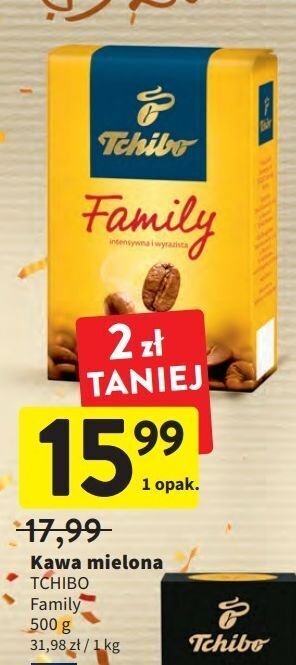 Intermarche Kawa tchibo family classic oferta
