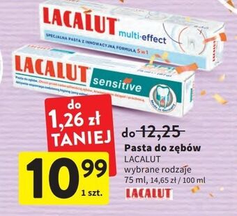 Intermarche Pasta do zębów lacalut sensitive oferta
