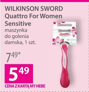 Hebe WILKINSON SWORD Quattro For Women Sensitive oferta