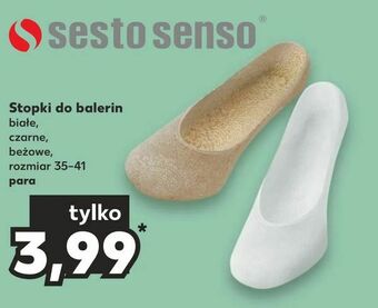 Kaufland Stopki do balerin oferta