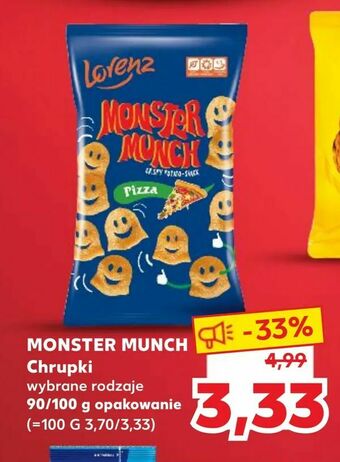 Kaufland MONSTER MUNCH Chrupki oferta