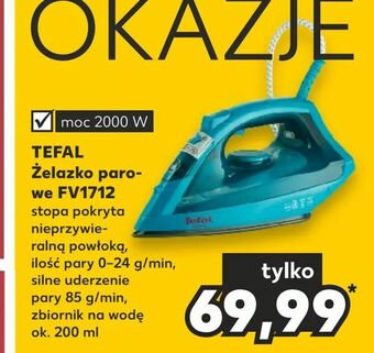 Kaufland TEFAL Żelazko parowe FV1712 oferta