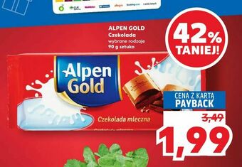 Kaufland ALPEN GOLD Czekolada oferta