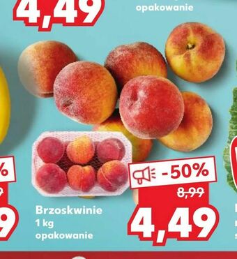 Kaufland Brzoskwinie oferta