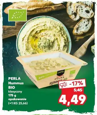 Kaufland PERLA Hummus BIO oferta