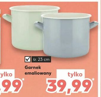Kaufland Garnek emaliowany oferta