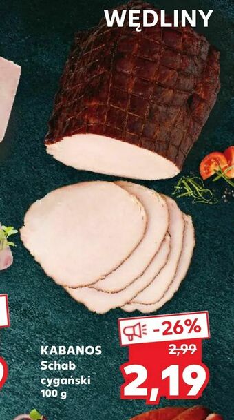 Kaufland KABANOS Schab cygański oferta