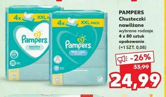 Kaufland PAMPERS Chusteczki nawilżane oferta