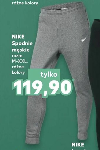 Kaufland NIKE Spodnie męskie oferta