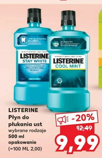 Kaufland LISTERINE Płyn do płukania ust oferta