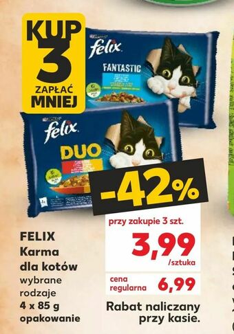 Kaufland FELIX Karma dla kotów oferta