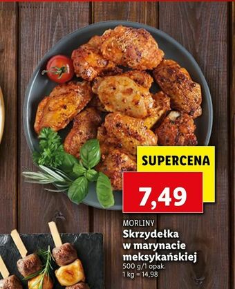 Lidl Skrzydełka w marynacie meksykańskiej oferta