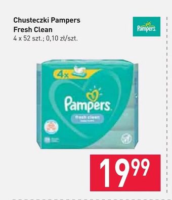 Stokrotka Chusteczki Pampers Fresh Clean oferta